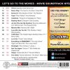 1-CD Let's Go To The Movies (133-150) - Power Music – Image 2
