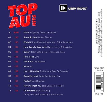 1-CD Top AU Hits (130-145) – Power Music – Image 2