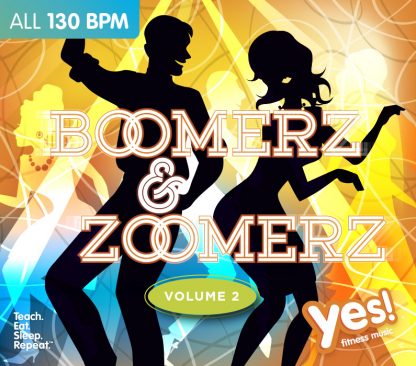 1-CD Boomerz & Zoomerz Vol. 2 (130) – Yes Fitness Music