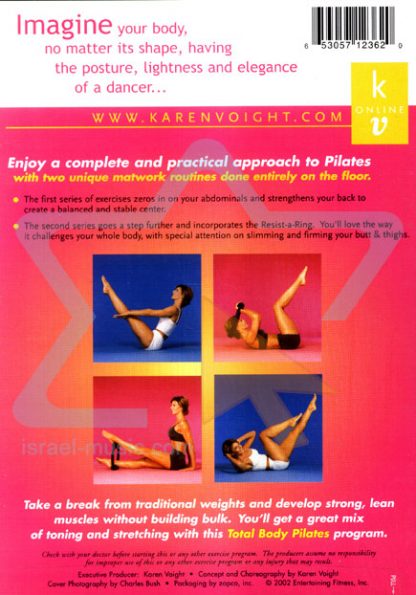 DVD Total Body Pilates - Karen Voight – Image 2