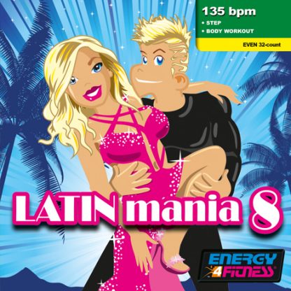 1-CD Latin Mania 8 – Energy 4 Fitness