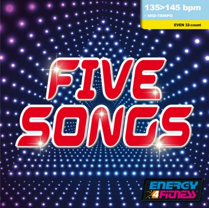 1-CD Five Songs – Energy 4 Fitness