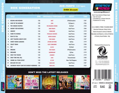1-CD Rok Generation (135) – Energy 4 Fitness – Image 2