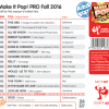 1-CD Make It Pop : Fall Sessions 2016 (Step) – Yes Fitness Music – Image 2