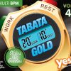 1-CD Tabata Gold Vol. 4 – Yes Fitness Music