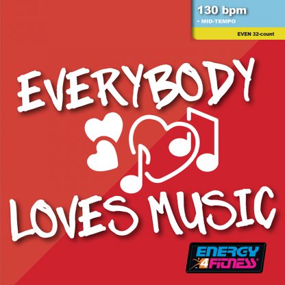 1-CD Everybody Loves Music (130) – Energy 4 Fitness