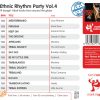 1-CD Ethnic Rhythm Party 4 (135) – Yes Fitness Music – Image 2
