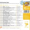 1-CD 60s Summer Jams (132) – Yes Fitness Music – Image 2