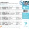 1-CD 70s Summer Jams (132) – Yes Fitness Music – Image 2