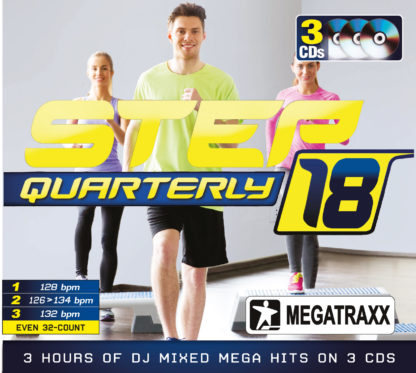 3-CD Step Quarterly 18 – Megatraxx – Energy 4 Fitness